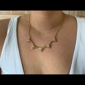 Pyramid Crystal Necklace